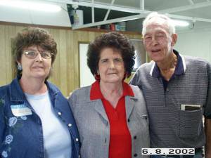 Janice (Wiesen) Panning, Mary Wiesen, and Bob Wiesen